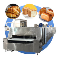 OCEAN Four à tunnel de boulangerie à hamburger à convoyeur électrique industriel pour gâteau au pain