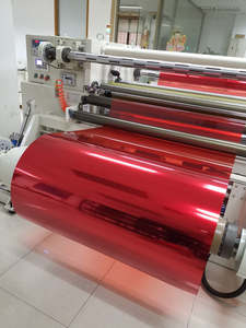 <span class=keywords><strong>Película</strong></span> BOPET <span class=keywords><strong>roja</strong></span> vibrante-Reflectante-<span class=keywords><strong>Película</strong></span> de poliéster opcional para etiquetas de advertencia - Product Image 2