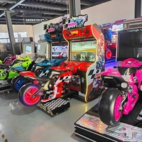 Offre Spéciale simulateur électrique course moto arcade Moto simulateur jeu vidéo à jetons pour enfants en métal Durable