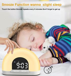 Reloj Despertador Digital con Simulación de Amanecer, Multicolor, con Pantalla y Brillo Ajustable, el Más Vendido - Product Image 5