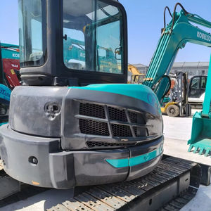 Mini-excavatrice Kobelco Sk55 d'occasion de 5 tonnes, petite excavatrice Sk55 d'occasion, prix avantageux - Product Image 1