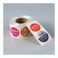 Pochettes autocollantes holographiques personnalisées pour codes à barres en stratifié