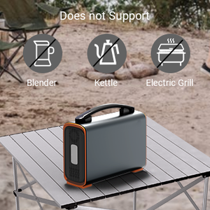 สถานีไฟฟ้าพกพาแบบกำหนดเอง 200W สำหรับตั้งแคมป์ ความจุสูง - Product Image 2