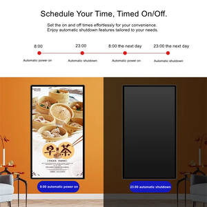 Quiosco inteligente más vendido 43 49 55 65 75 85 98 pulgadas monitor de pantalla de publicidad LCD vertical señalización digital para joyerías - Product Image 4
