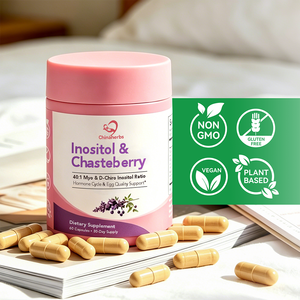 Chinaherbs Cápsulas Veganas de Mioinositol 40:1 Listas para Enviar Bienestar Hormonal Precio al por Mayor BRC NSF - Product Image 1