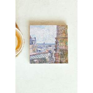 Juego de Posavasos de la Serie Vincent Van Gogh, Diseño Cuadrado 106, para Regalo Empresarial o Promocional - Product Image 1