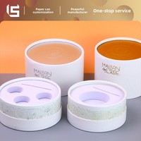 Boîte à parfum en papier haut de gamme personnalisée, conteneur d'huile essentielle, tube d'emballage pour poudre lyophilisée, emballage cosmétique personnalisé Chine