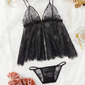 2024 ชุดชั้นในเพศแฟชั่นลูกไม้เย็บตาข่ายสุทธิเส้นด้ายเข็มขัด Condol ขายส่งเซ็กซี่ชุดชั้นในเร้าอารมณ์ - Product Image 2