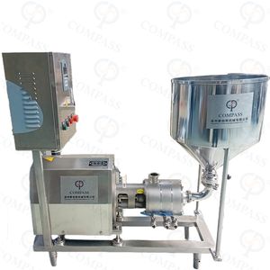 Bomba Emulsionadora de Alto Cizallamiento para Tuberías de Productos Lácteos de la Industria Alimentaria, Sanitaria, AISI304, 22kw, Wenzhou - Product Image 2