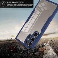 Coque Téléphone Double Face Protection Complète à 360° pour Samsung Galaxy S21 S22 S23 Plus S24 S25 Ultra avec Protecteur d'Écran Avant Transparent