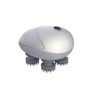 Promotional Eco-Friendly Good Quality <b>Silicone</b> Electric <b>Scalp</b> <b>Massager</b> With Custom Logo Color OEM Options for All Kinds People - Product Image 1