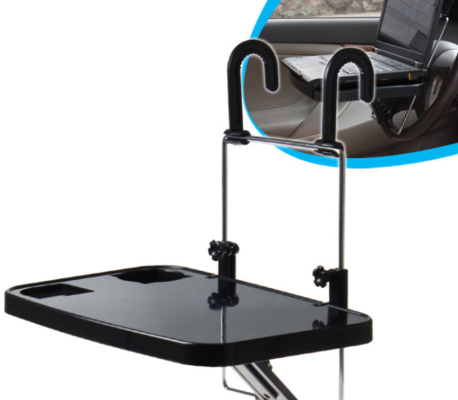 Универсальный автомобильный держатель для стаканов, многофункциональный автомобильный держатель для телефона, выдвижной поднос для настольного компьютера