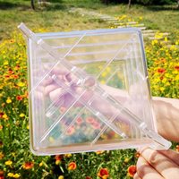 Moule de formage et de façonnage en plastique transparent réutilisable pour la croissance des courges et pastèques, 12, 15, 18 cm, vente en gros