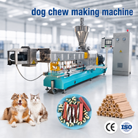 Ligne de production automatique de machines extrudeuses pour friandises soufflées pour animaux de compagnie, machine de fabrication de friandises sèches en vrac pour chiens et chats