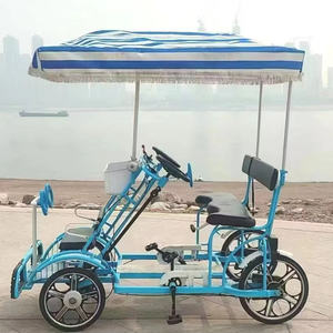 2 Asiento para adultos + niños en la parte delantera Tandem Beach Bike en <span class=keywords><strong>alquiler</strong></span> - Product Image 1
