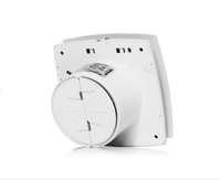 Chambre simple minimaliste innovante ERV MVHR Ventilation murale Échangeur d'air efficace pour le sous-sol CVC centralisé Carré Plastique