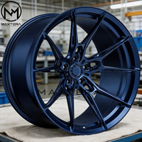 Rines de Aleación Maxtera Forged Custom WF R2 para Autos de Pasajeros BMW M2 M3 M4 X5 X6 Audi RS3 RS4 RS5 RS6 RS7 Q7 AMG C63 E63