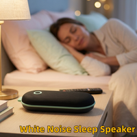 Altavoz Portátil de Ruido Blanco para Dormir F15, Subwoofer de 5W, Compatible con Batería, Tarjeta TF y Llamadas Manos Libres, Ideal para el Hogar y Viajes