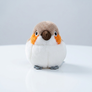 Lindo y Adorable Llavero de Peluche con Forma de Pájaro Pequeño, Tamaño de Palma de la Mano, 11 cm, Material de Poliéster - Product Image 6