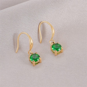 New Arrivals Gold Plated Jewelry <b>Earring</b> <b>Diamond</b> Pendant <b>Earring</b> - Product Image 4