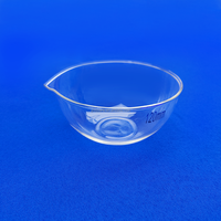 Verre de laboratoire GLS, plat à fond plat pour évaporation, équipement de laboratoire, verre borosilicate/quartz, plat à évaporation