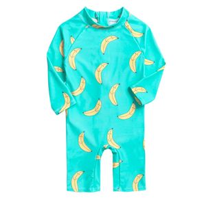 Maillot <span class=keywords><strong>de</strong></span> <span class=keywords><strong>bain</strong></span> une pièce pour bébé, enfant en bas âge, garçons, protection solaire UV, maillot <span class=keywords><strong>de</strong></span> <span class=keywords><strong>bain</strong></span> à manches courtes - Product Image 6