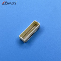 Conector de Doble Fila para PCB SMT de Montaje en Superficie, 1.0T-1-LT-2*15A, Paso de 1.0mm, 30 Pines, Terminal de Bronce Fosforoso con Recubrimiento de Oro