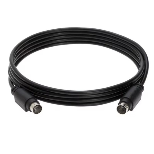 Mini DIN 4 Pin S-Video Cable Male to Male Male to Female Connector Transfer for TV Receiver Monitor S-VHS VCR DVD