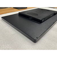 Nouvel écran tactile capacitif mural de 23,8 pouces avec 10 points de contact, verre trempé G+G, écran LCD industriel HD VGA USB
