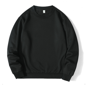 Atacado Oem Hoodie Logotipo Personalizado Unisex Francês Terry Plus Size Tripulação Pescoço Camisola Homens <span class=keywords><strong>Pullover</strong></span> Plain Hoodie Barato - Product Image 5