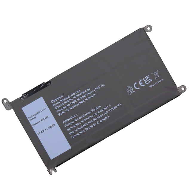 WDXOR WDX0R 11.4V 42Wh Laptop Battery for Dell Inspiron 13 14 15 17 5000 7000 P69G001 5378 5379 5770 5570 P69G Vostro 5471