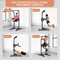 Snbo Pull Up Bar Power Tower Dip Bar Station Dip Stand Équipement d'entraînement multifonctionnel Machine de musculation