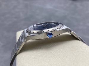 Luxury Super Quality Diving Waterproof <b>Mechanical</b> 37mm PPF Factory 2455 Movement 222 Vintage Blue VC <b>Watch</b> - Product Image 5