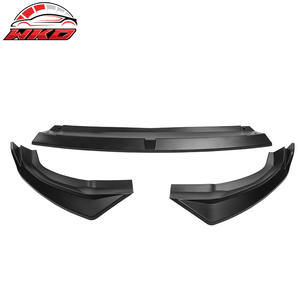 Pour Hyundai Ioniq 5 2022-2024, style IKON, spoiler de pare-chocs avant 3 pièces, noir mat, PP, kit carrosserie de haute qualité - Product Image 5