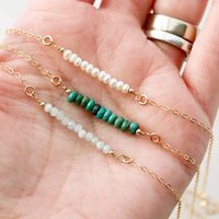 Nouveauté : Collier pour femme en acier inoxydable plaqué or 18 carats avec améthyste facettée de 3 mm, pierre de naissance, cadeau pour elle