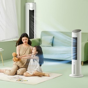 Ventilateur rafraîchisseur d'air Midea blanc 10L, portable, refroidissement par eau avec cristaux de glace et fonction purificateur d'air pour la maison et les dortoirs - Product Image 2