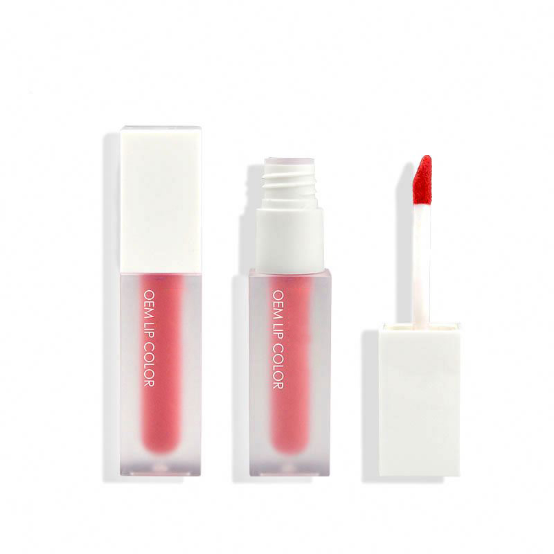 Hot selling Wholesale Custom Cosmetic Makeup liptint Lip Gloss Private Label Velvet Liquid Lipstick Matte Lipgloss