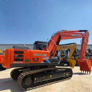 Excavadora de cadenas Hitachi ZX200 usada, modelo 2024, 22 toneladas, motor Hitachi de 122 kW, bomba Kawasaki, capacidad de cazo de 1.0 m, estable para vídeo. - Product Image 1