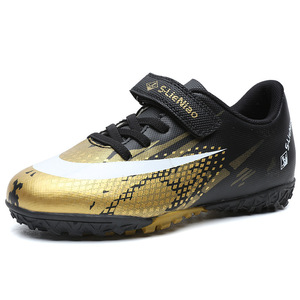 Chaussures de football pour enfants S-LieNiao, crampons TF, tige en mesh, semelle extérieure en caoutchouc, pour filles, entraînement et matchs d'été - Product Image 5