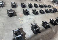 Attache rapide hydraulique manuel S30 S40 S50 de coupleur rapide de type S pour l'excavatrice