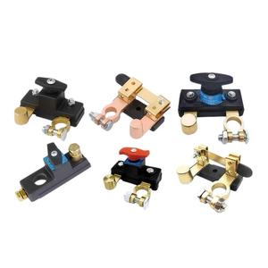 Interrupteur de coupure de courant pour batterie de voiture <span class=keywords><strong>12V</strong></span>/24V universel 2 pôles 50/60Hz, disjoncteur rotatif à lame en alliage de cuivre - Product Image 1