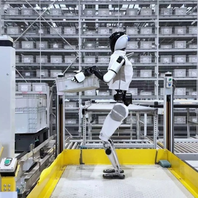 Warehouse Logistics Picking and Placing Robot ROBOTERA New Full-Size Bipedal Humanoid Robot L7 Commerical Educational Robot