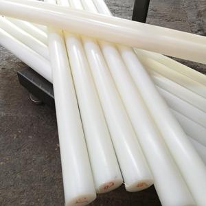 Varillas de nylon de plástico de ingeniería Anhua, redondas, blancas, de PA66, para uso industrial - Product Image 2