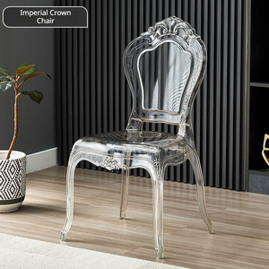 <span class=keywords><strong>Chaise</strong></span> Chiavari en plastique transparent pour hôtel, restaurant, banquet, mariage, <span class=keywords><strong>chaise</strong></span> <span class=keywords><strong>de</strong></span> luxe royale bon marché en acrylique, <span class=keywords><strong>chaise</strong></span> trône - Product Image 3