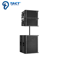 Système de sonorisation professionnel actif à ligne unique de 12 pouces en néodyme, pour spectacles en extérieur et en intérieur, petite scène, performance