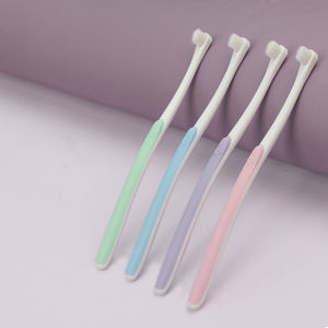 Spazzolini facili per la pulizia dei denti per cani gatti spazzolini da denti con setole morbide - Product Image 1