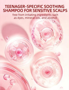 SHAMPOOING APASSEUR ET REGULATEUR DE SEBO PROPREMENT CONÇU POUR LES ADOLESCENTS, AUX INGRÉDIENTS NATURELS POUR CUISSONS SENSIBLES (Liquide) - Product Image 3