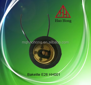 Haohong HH001 E26 Bakelite ổ cắm đồng thau/sứ/Nhựa/Đồng giữ đèn phong cách vít loại cho thuận tiện chiếu sáng - Product Image 6