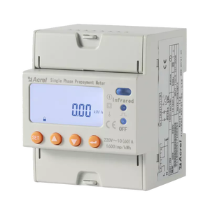 Acrel ADL100-EYNK/<span class=keywords><strong>F</strong></span> ประเภทมิเตอร์วัดพลังงานไฟฟ้าแบบเติมเงินพร้อมซิมการ์ดเติมเงินมิเตอร์ - Product Image 3