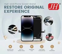 Écran LCD HD+ JH pour iPhone XR/X/XR/11/12/13/14/15/16/17 Pro Max Plus - Remplacement d'écran tactile Incell avec haute luminance